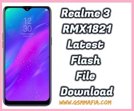 RMX1821 Flash file