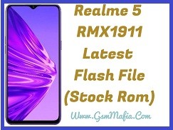 realme 5 flash file