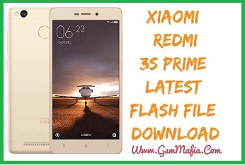 redmi 3s prime flash file