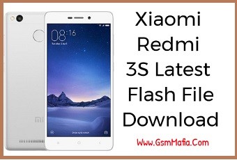 redmi 3s flash file