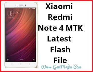 redmi note 4 mtk flash file