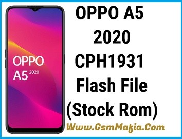 oppo a5 2020 flash file