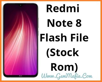 redmi note 8 flash file