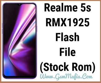 realme 5s flash file