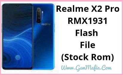 realme x2 pro flash file