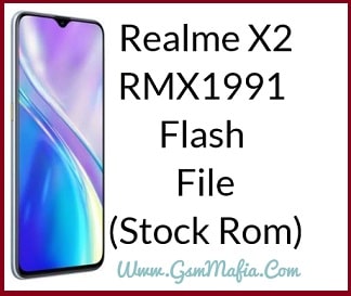 realme x2 flash file
