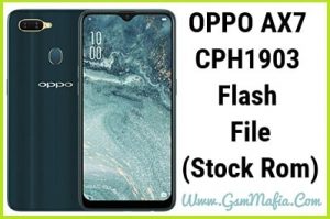 OPPO AX7 CPH1903 Flash File (Stock Rom) GSMMAFIA