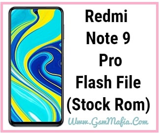 redmi note 9 pro flash file