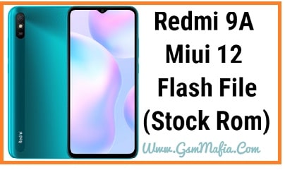 redmi 9a flash file