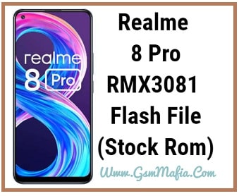 realme 8 pro flash file