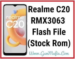 realme c20 flash file